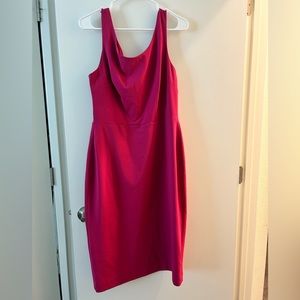 Stunning form flattering pink dress